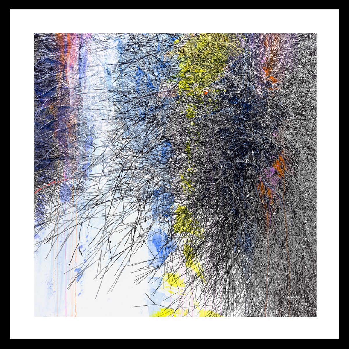La chute (digigraphie), de Scowcza The Art Cycle