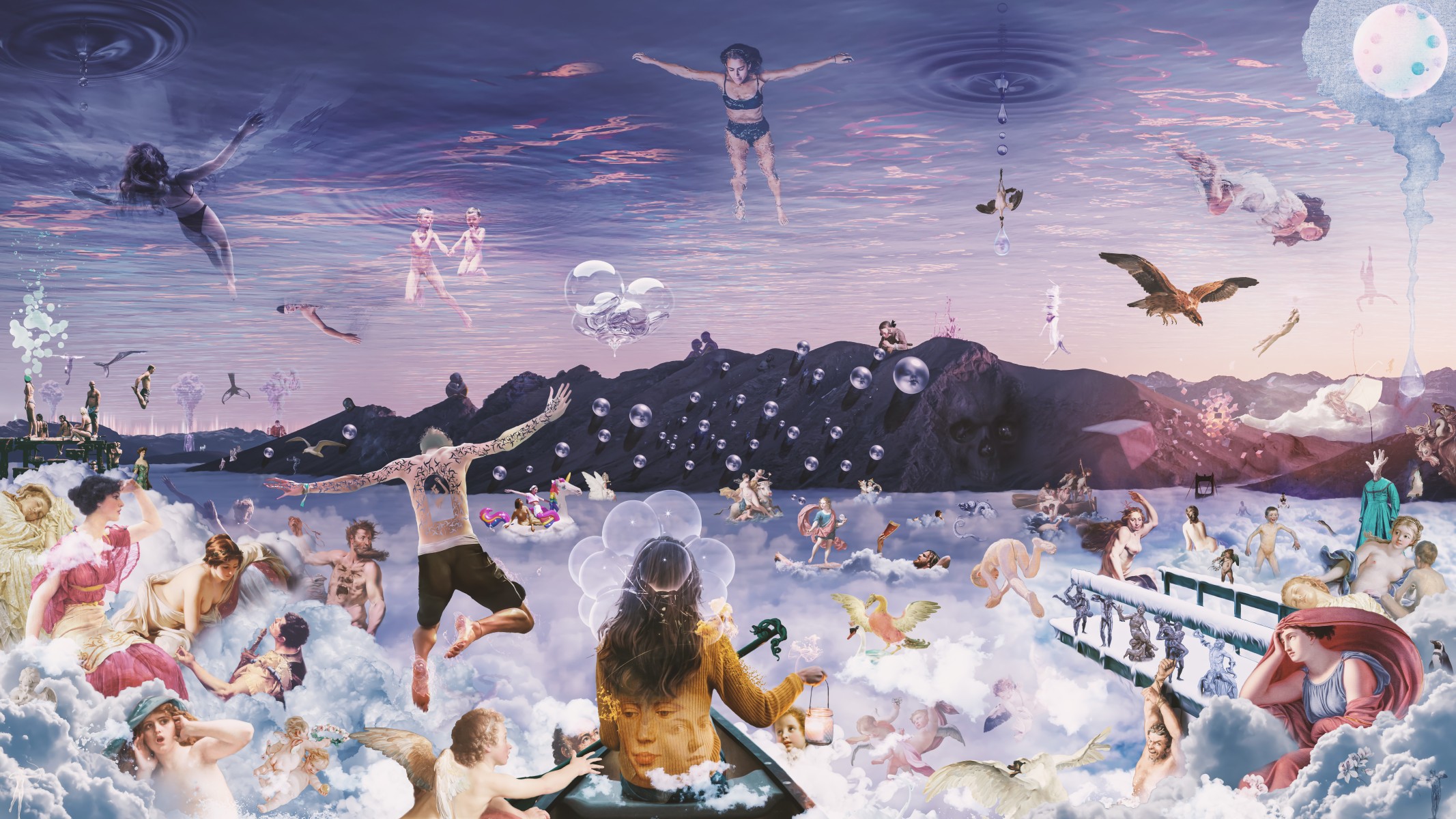 A la Surface des Nuages, de Seb Lemaire Isljam The Art Cycle