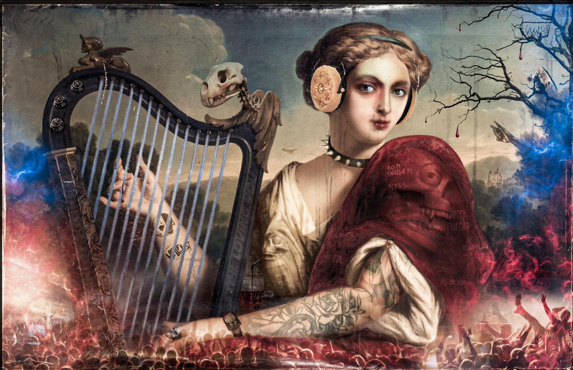 Hellfest, de Seb Lemaire Isljam The Art Cycle