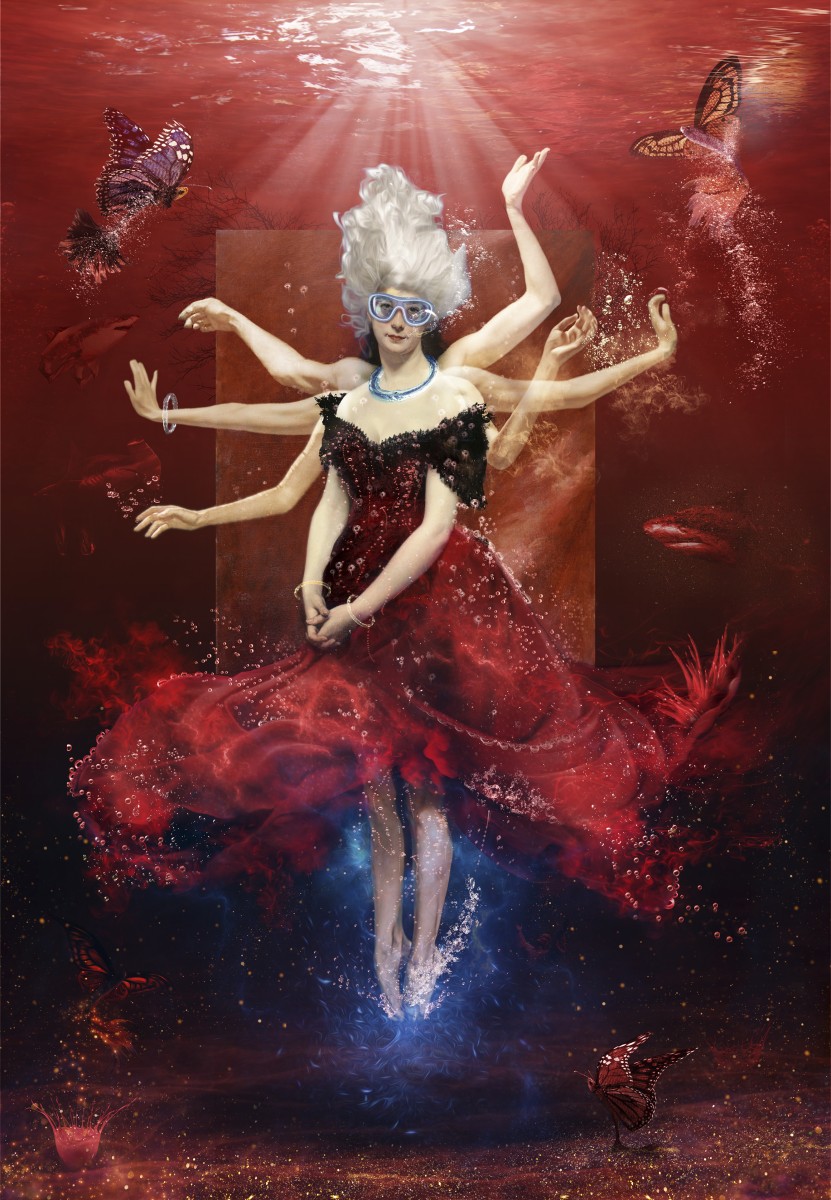 Sous l'eau, de Seb Lemaire Isljam The Art Cycle