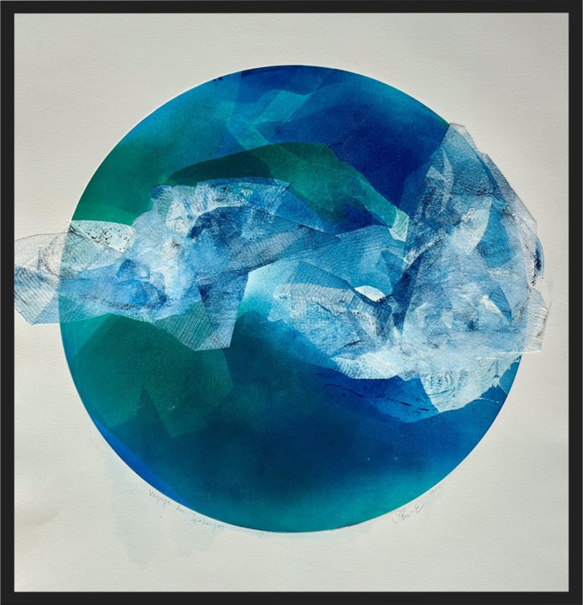 Voyage un iceberg, de Shu-E The Art Cycle