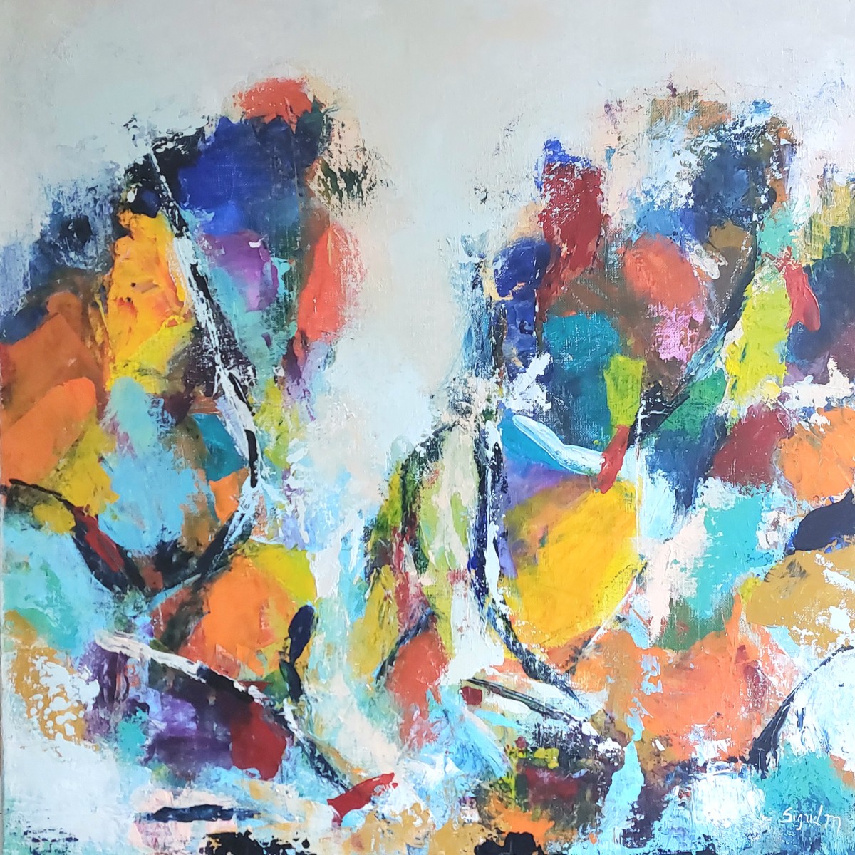 Au détour d'un printemps, de Sigrid M The Art Cycle