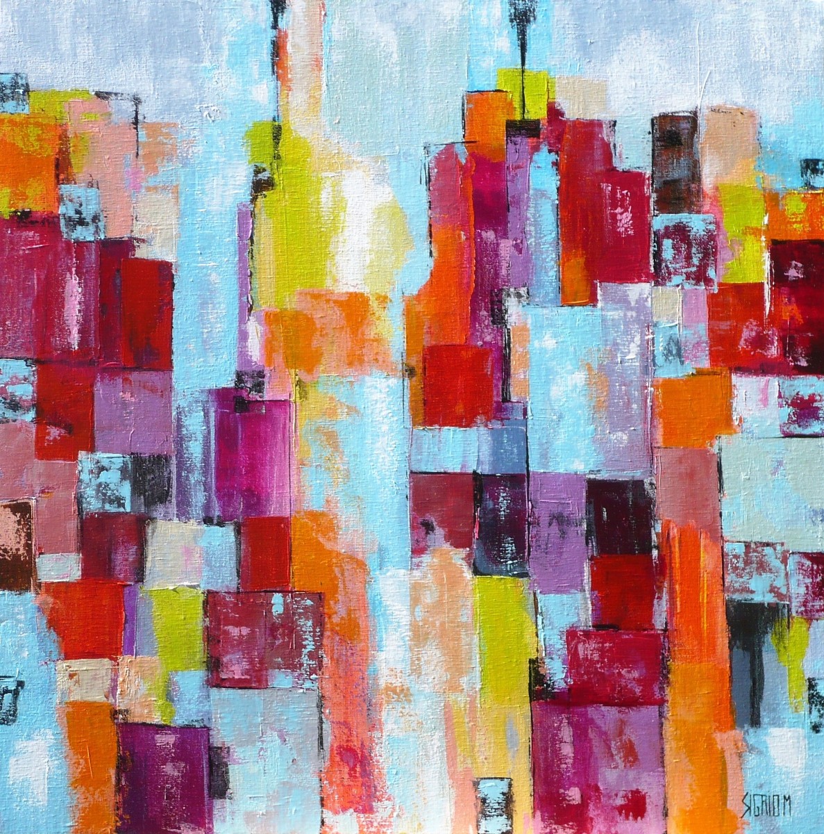 Chant des couleurs, de Sigrid M The Art Cycle