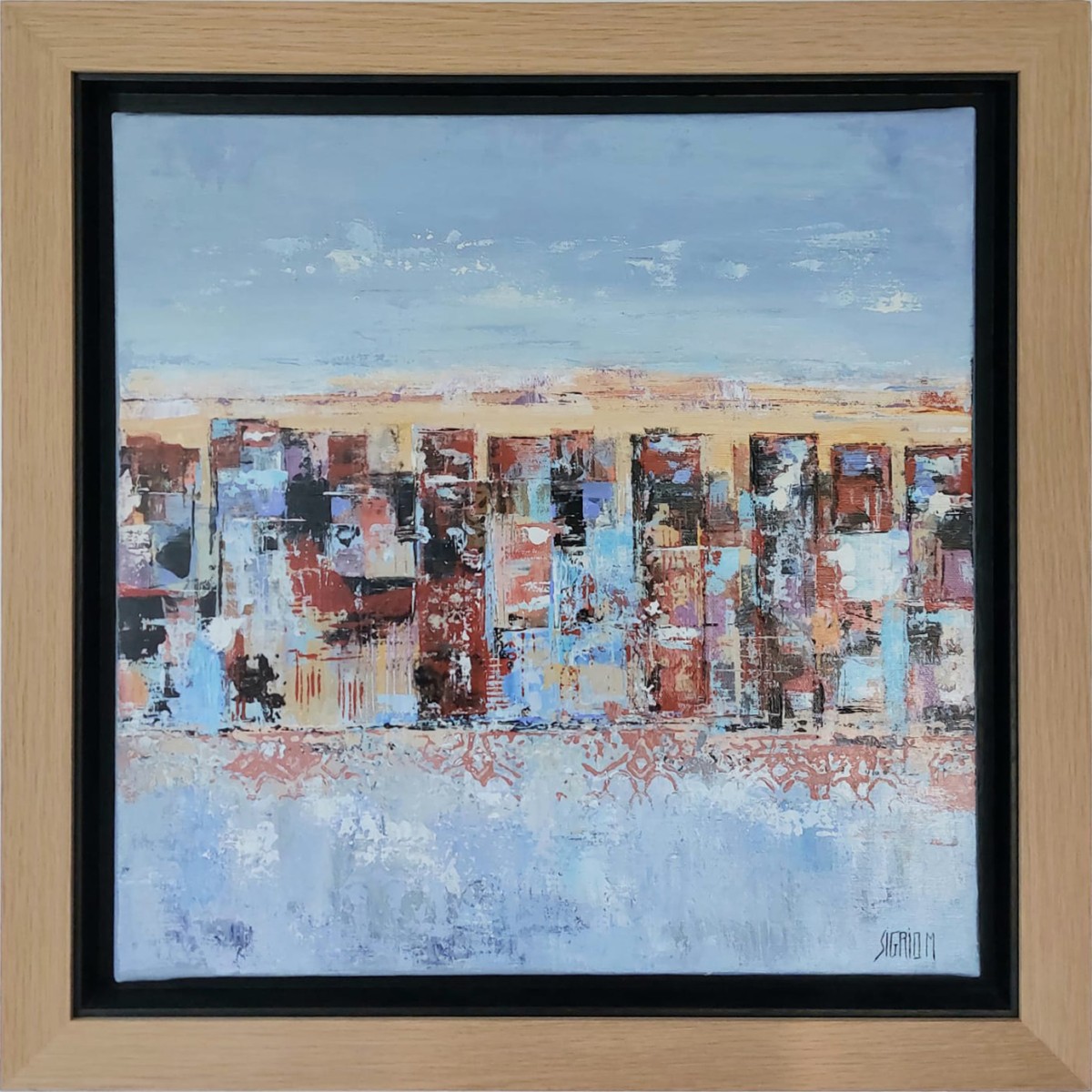 Entre ciel et mer, de Sigrid M The Art Cycle
