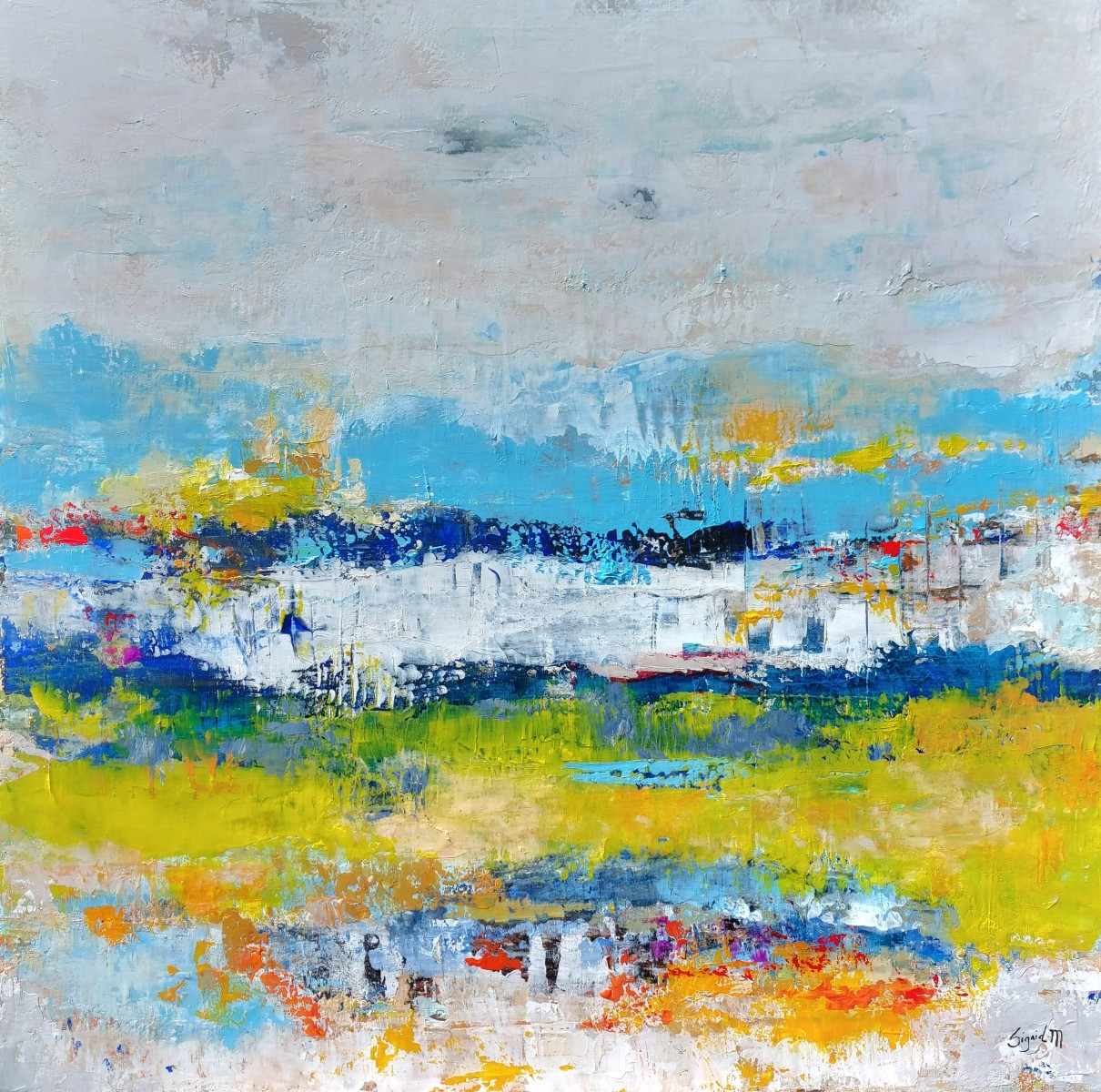 Falaises blanches, de Sigrid M The Art Cycle