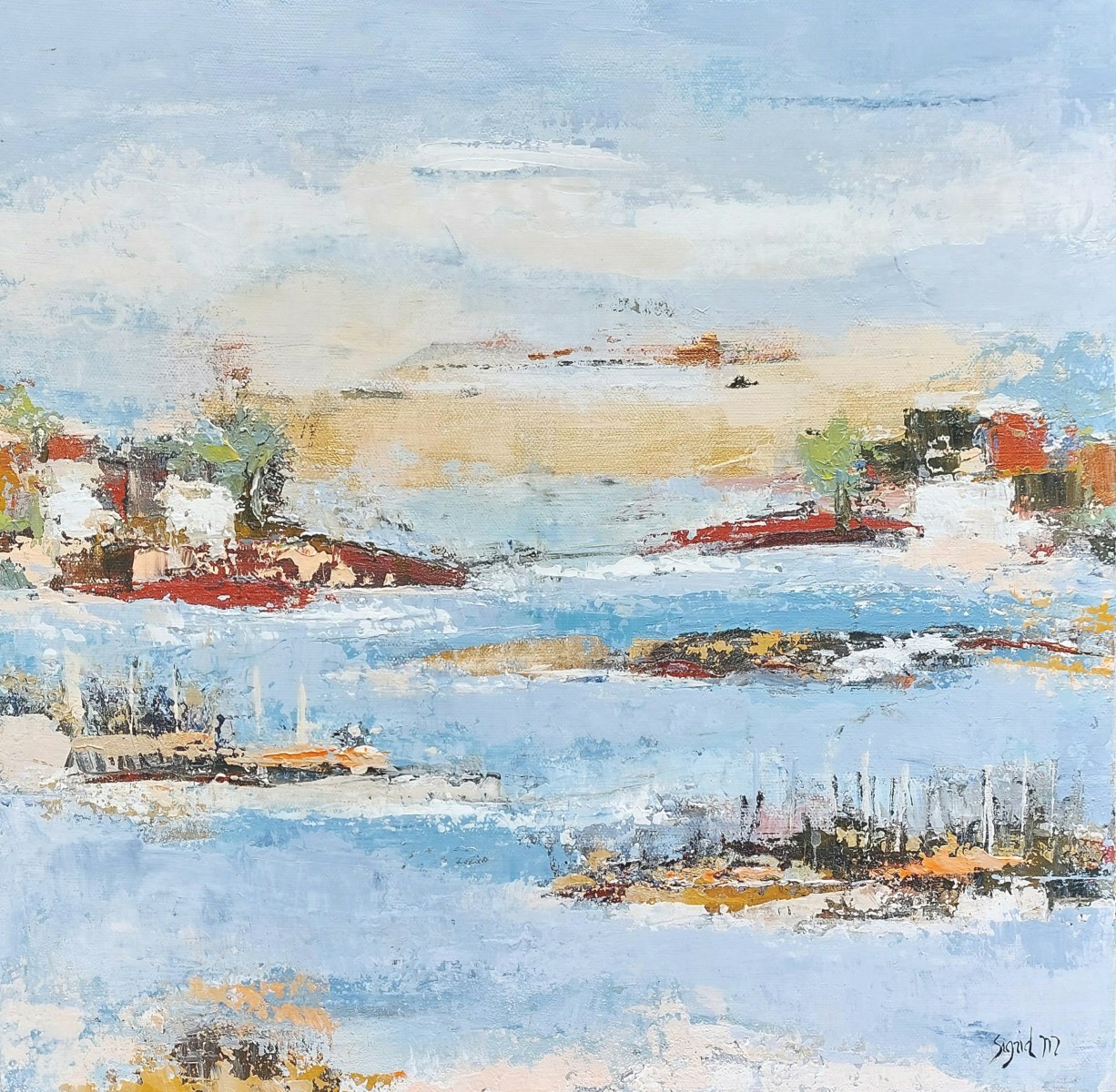 Fin de journée à, de Sigrid M The Art Cycle