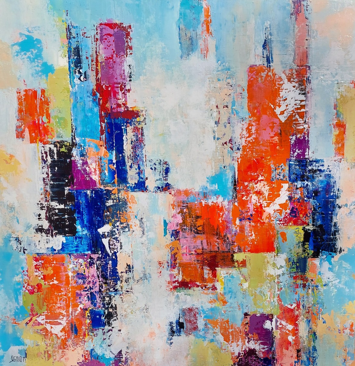 l éclat de la vie, de Sigrid M The Art Cycle