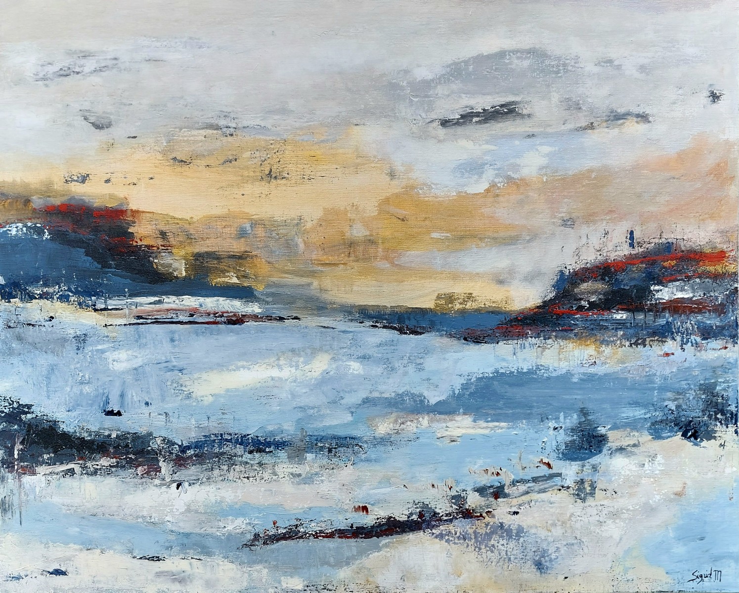 Soleil d or, de Sigrid M The Art Cycle