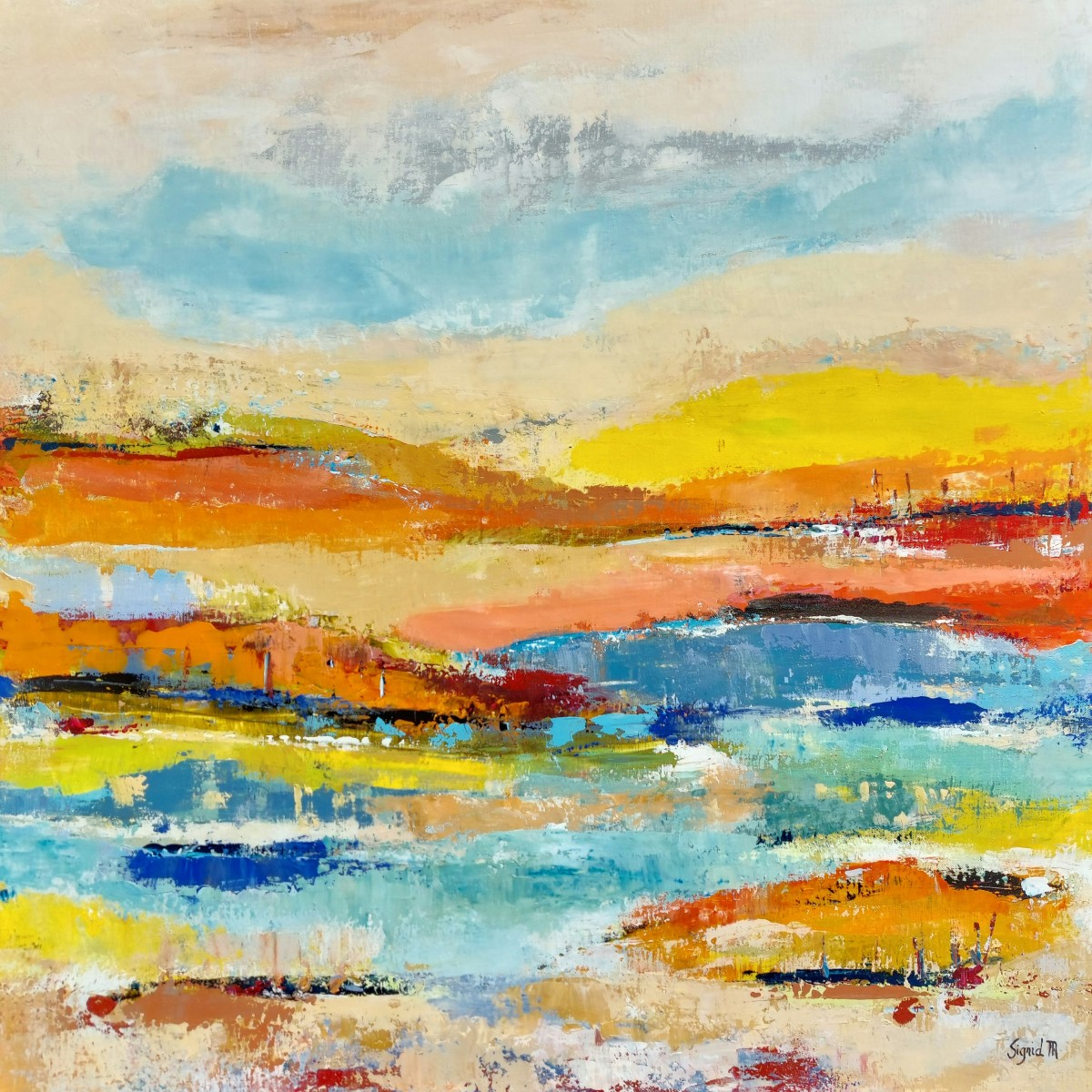 Une soif de liberté, de Sigrid M The Art Cycle