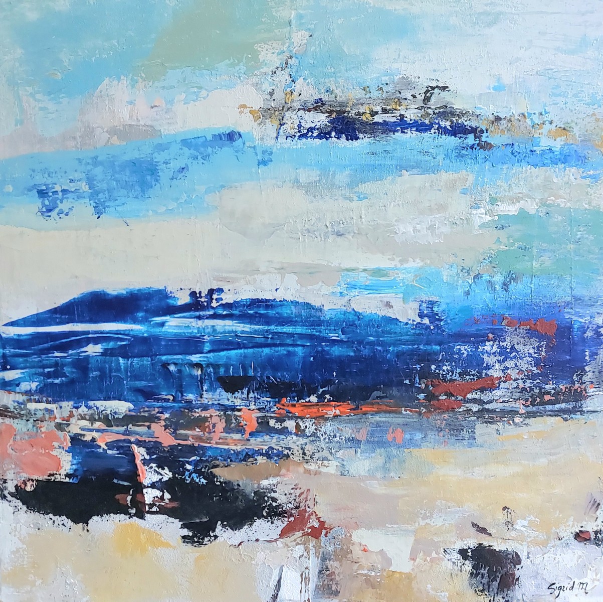 Voir la mer, de Sigrid M The Art Cycle
