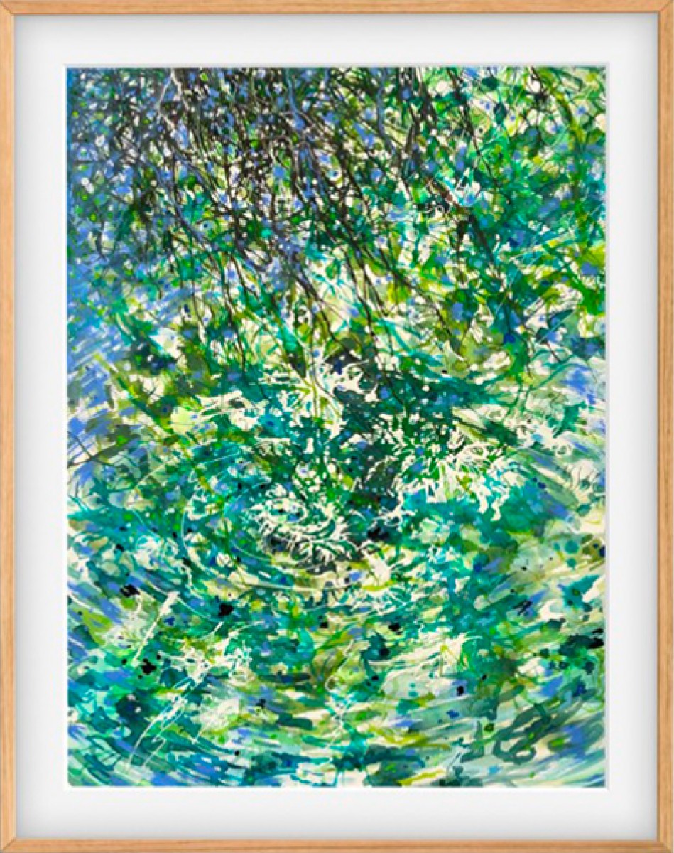 Clapotis vert, de Sophie Boiral The Art Cycle