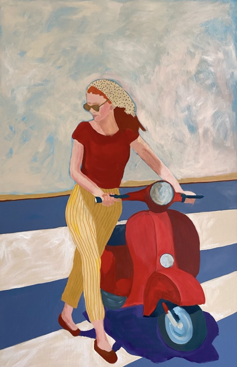 Dolce vita à deux roues, de Sophie Hors The Art Cycle