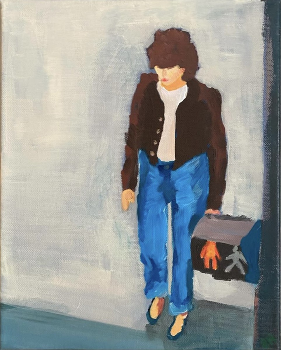 En partance, de Sophie Hors The Art Cycle