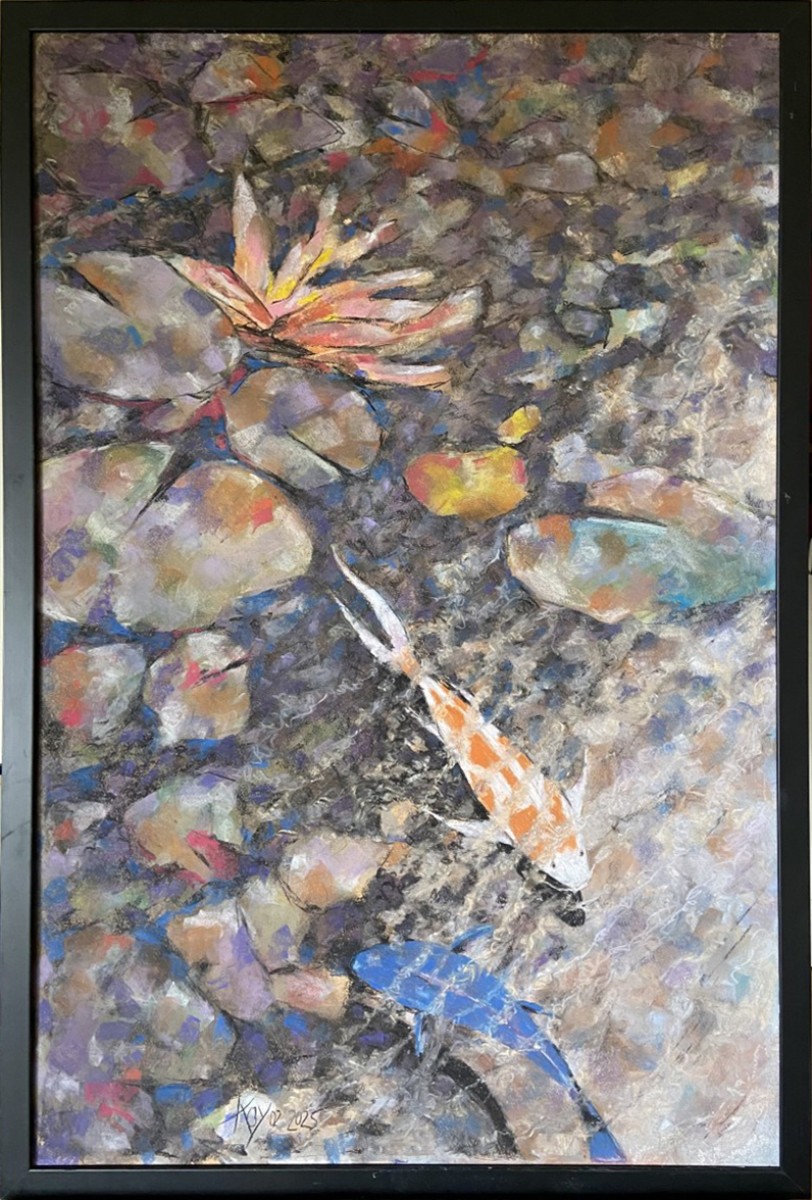 Carpes koy, de Sova Top The Art Cycle