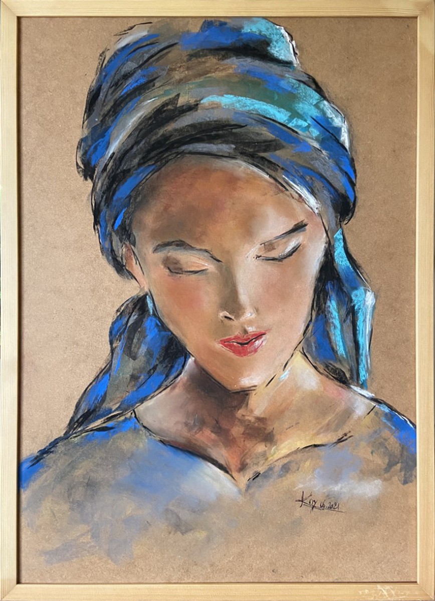 Jeune femme au turban, de Sova Top The Art Cycle