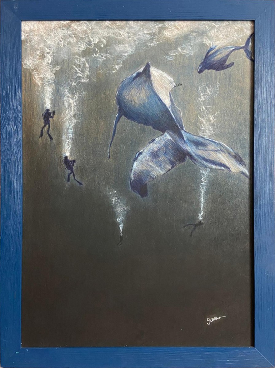 Rencontre sous marine, de Sova Top The Art Cycle