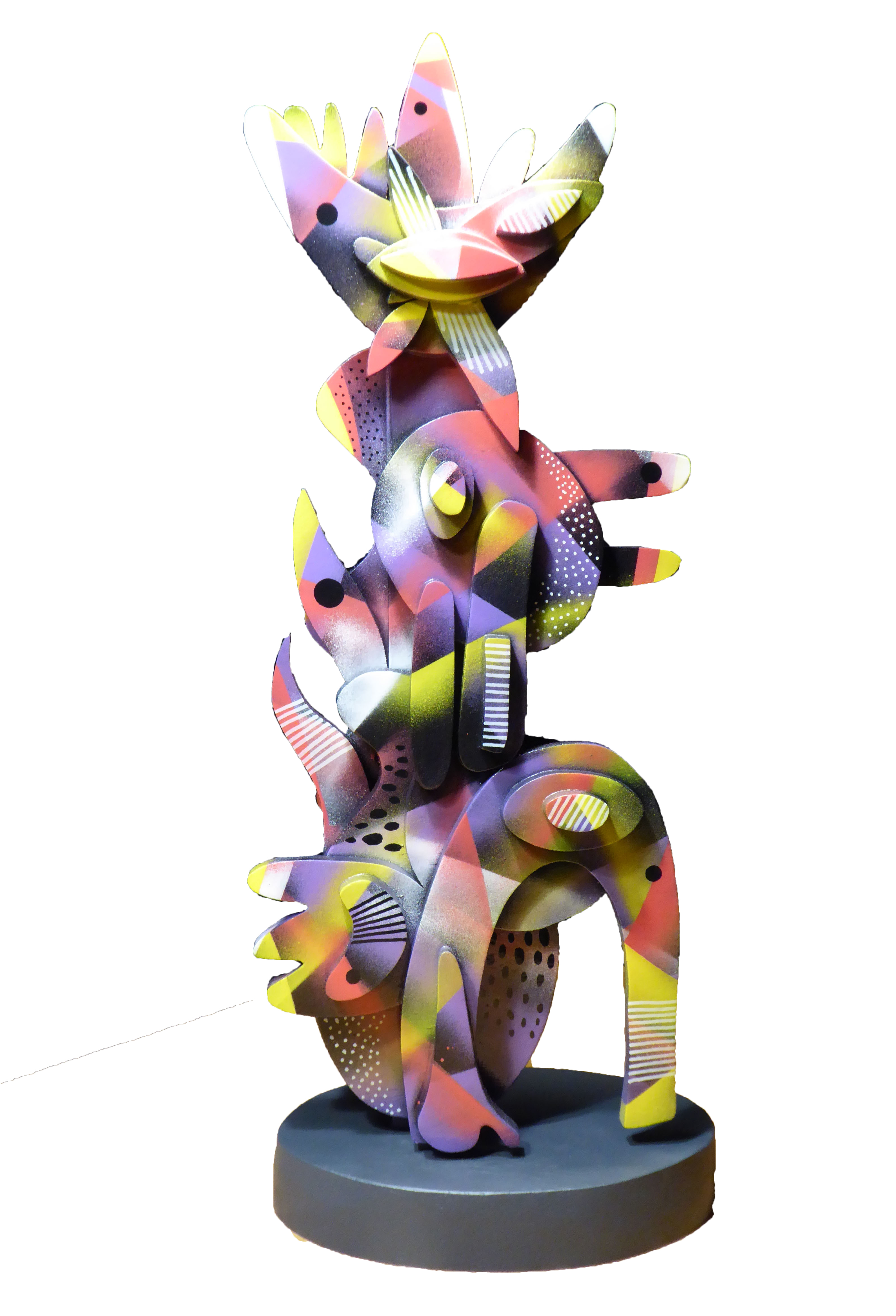 thierry_corpet_dit_raymond_x totem_iv sculpture abstrait_portrait theartcycle photo_principale.jpg The Art Cycle