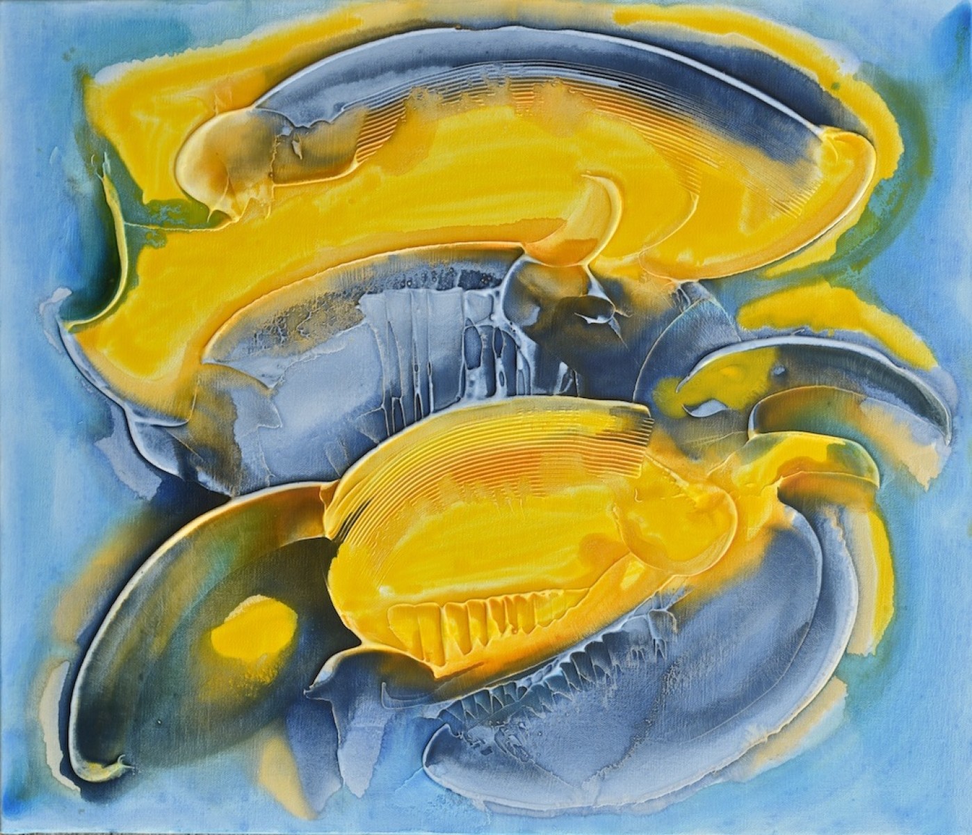 Abstraction 1444, de Thierry Deliveyne The Art Cycle
