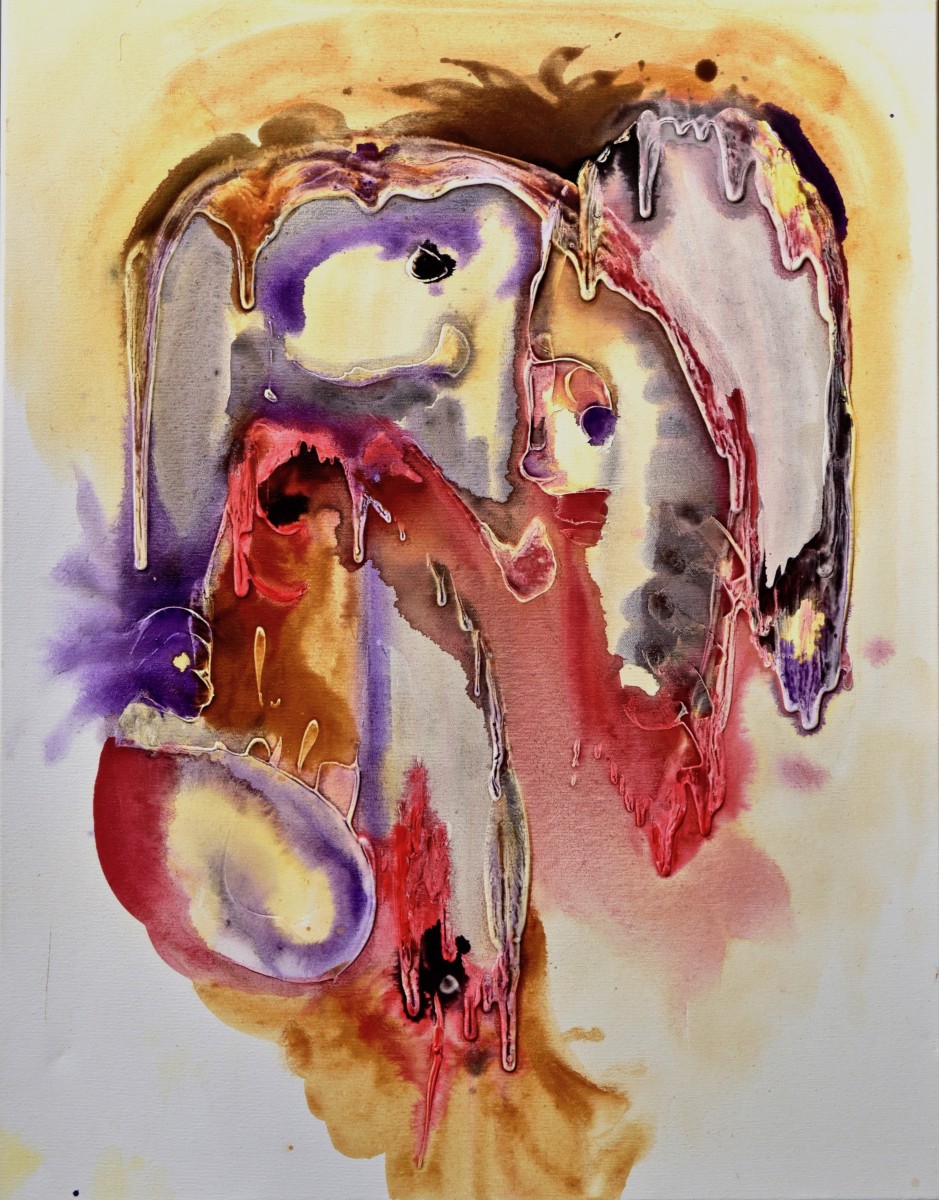 Abstraction 105, de Thierry Deliveyne The Art Cycle
