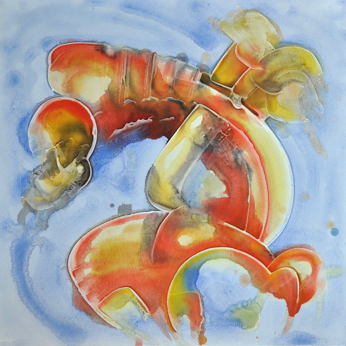 Abstraction 122, de Thierry Deliveyne The Art Cycle