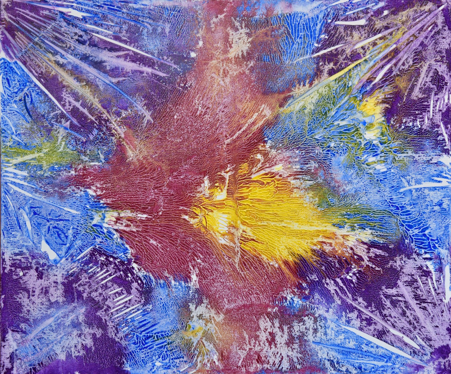 Abstraction 1332, de Thierry Deliveyne The Art Cycle