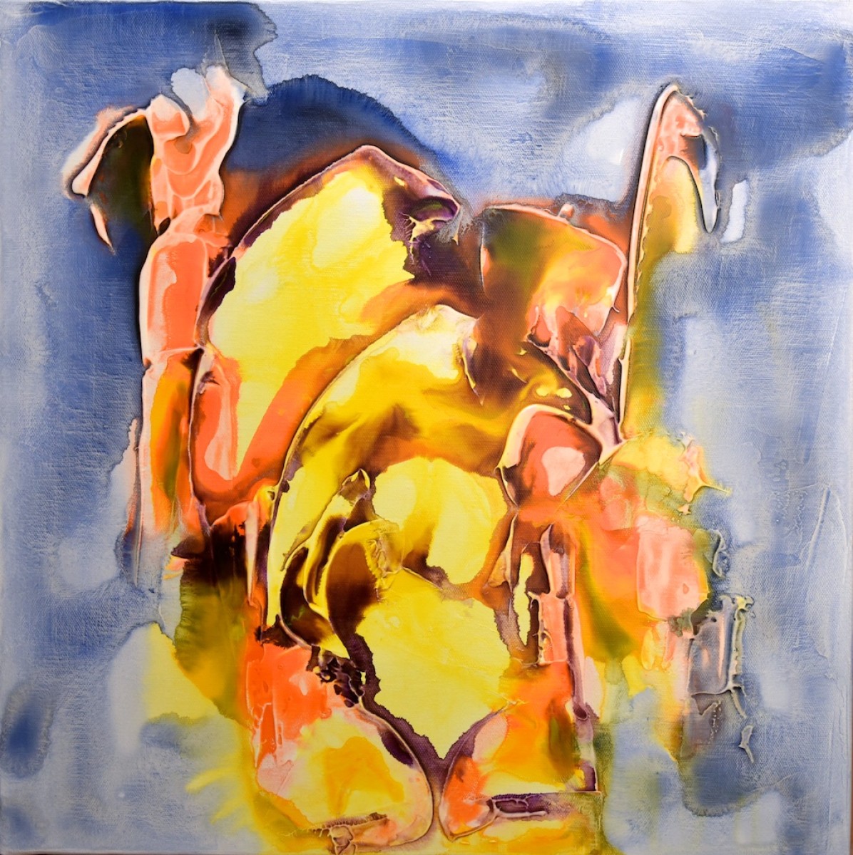 Abstraction 1377, de Thierry Deliveyne The Art Cycle