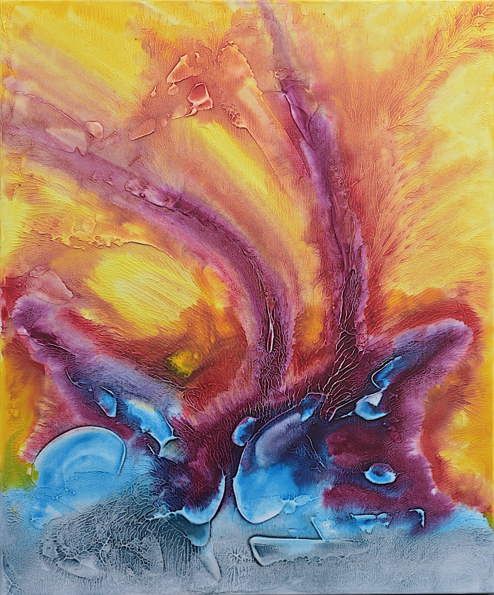 Abstraction 1402, de Thierry Deliveyne The Art Cycle