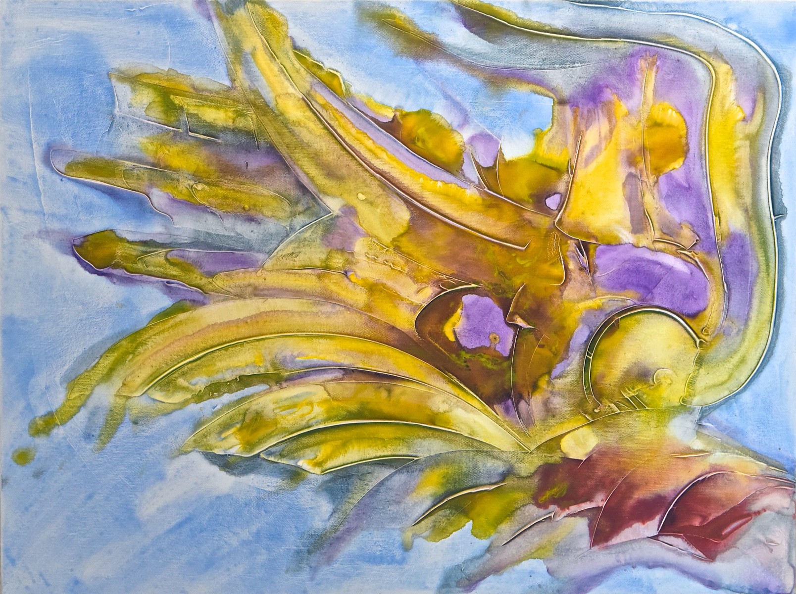 Abstraction 1405, de Thierry Deliveyne The Art Cycle