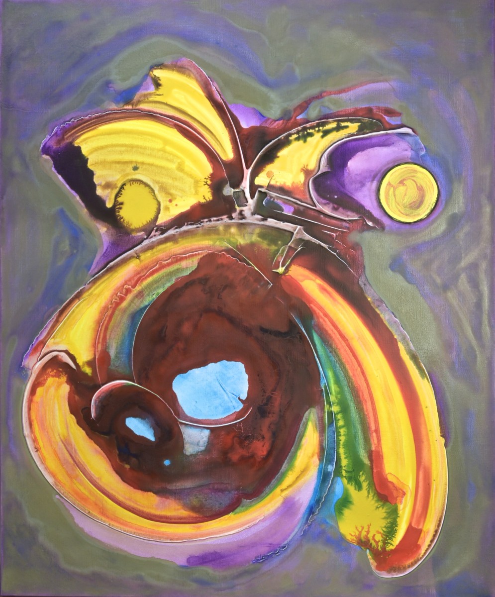 Abstraction 1410, de Thierry Deliveyne The Art Cycle