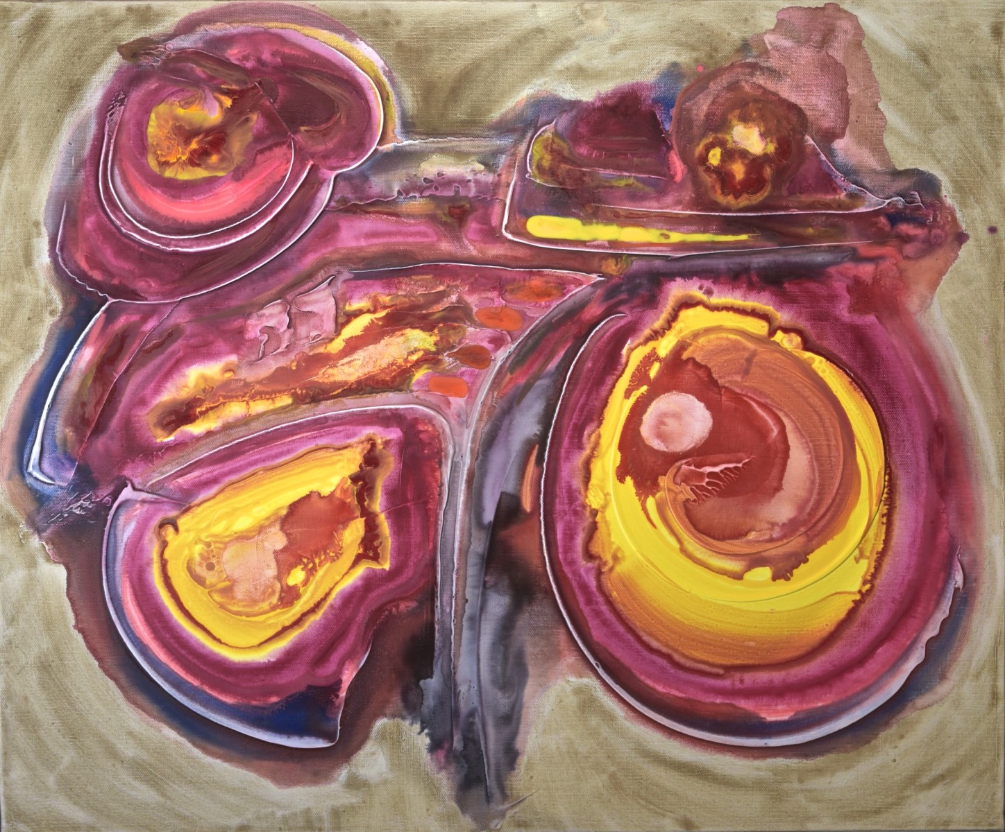 Abstraction 1412, de Thierry Deliveyne The Art Cycle