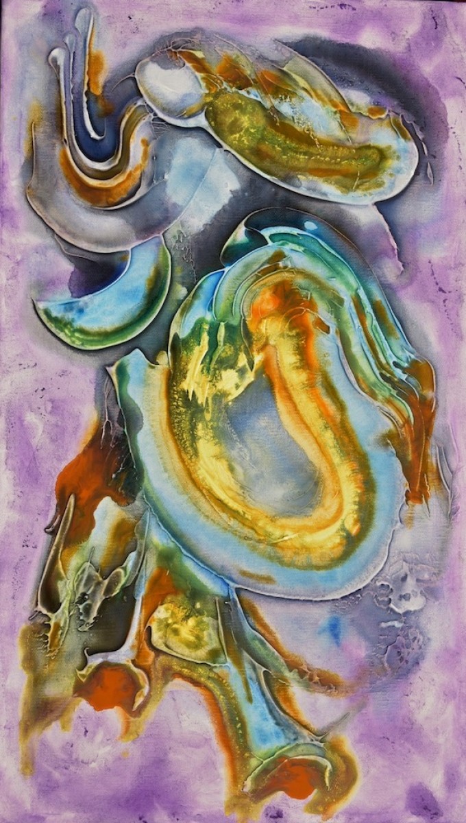 Abstraction 1431, de Thierry Deliveyne The Art Cycle