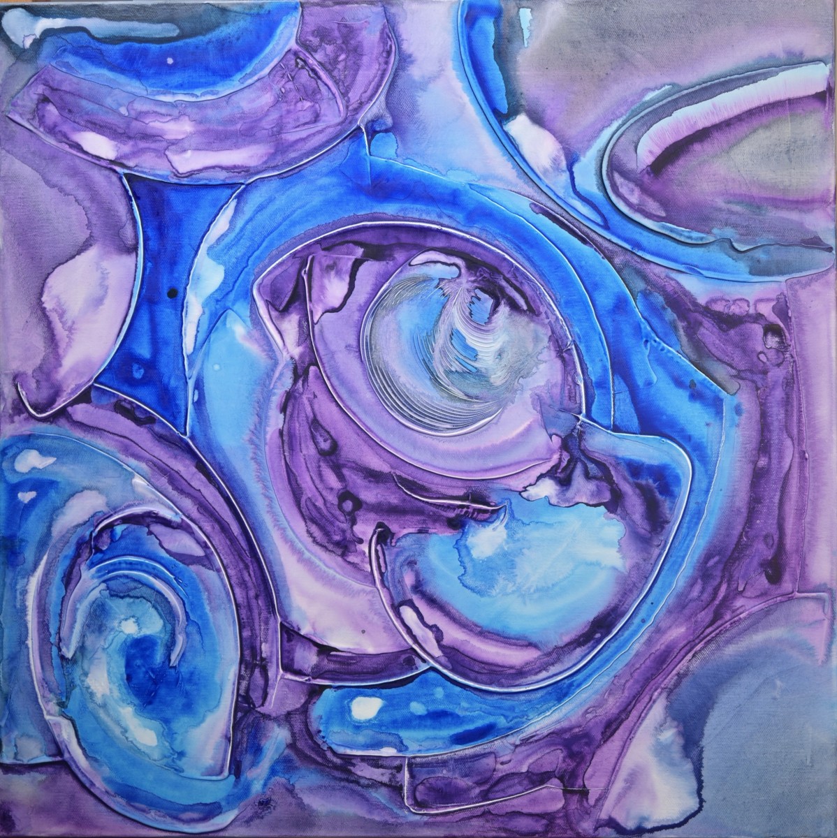 Abstraction 1483, de Thierry Deliveyne The Art Cycle
