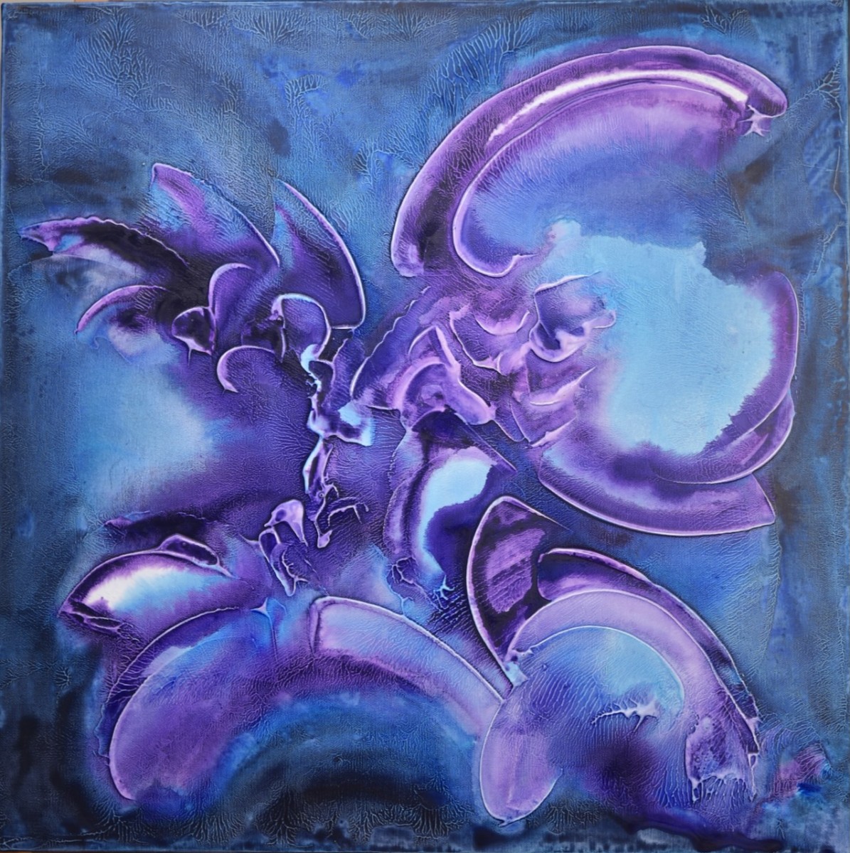 Abstraction 1485, de Thierry Deliveyne The Art Cycle