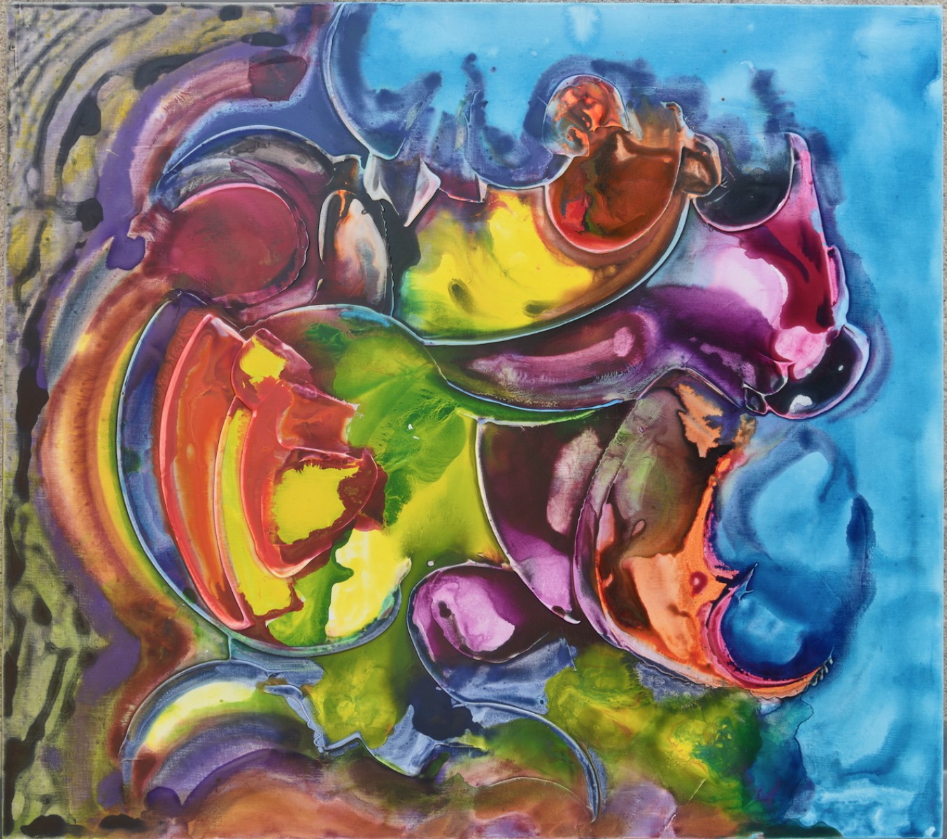 Abstraction 1527, de Thierry Deliveyne The Art Cycle
