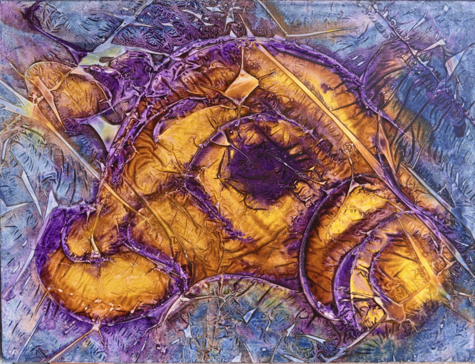 Abstraction 1534, de Thierry Deliveyne The Art Cycle