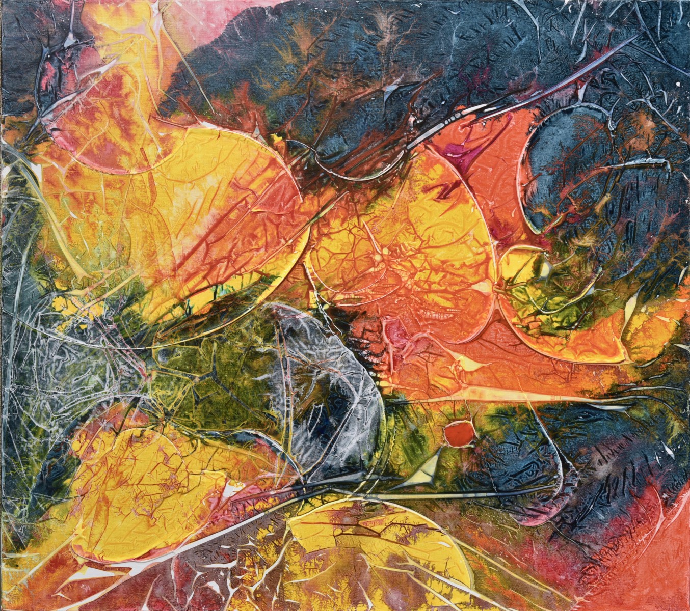 Abstraction 1542, de Thierry Deliveyne The Art Cycle