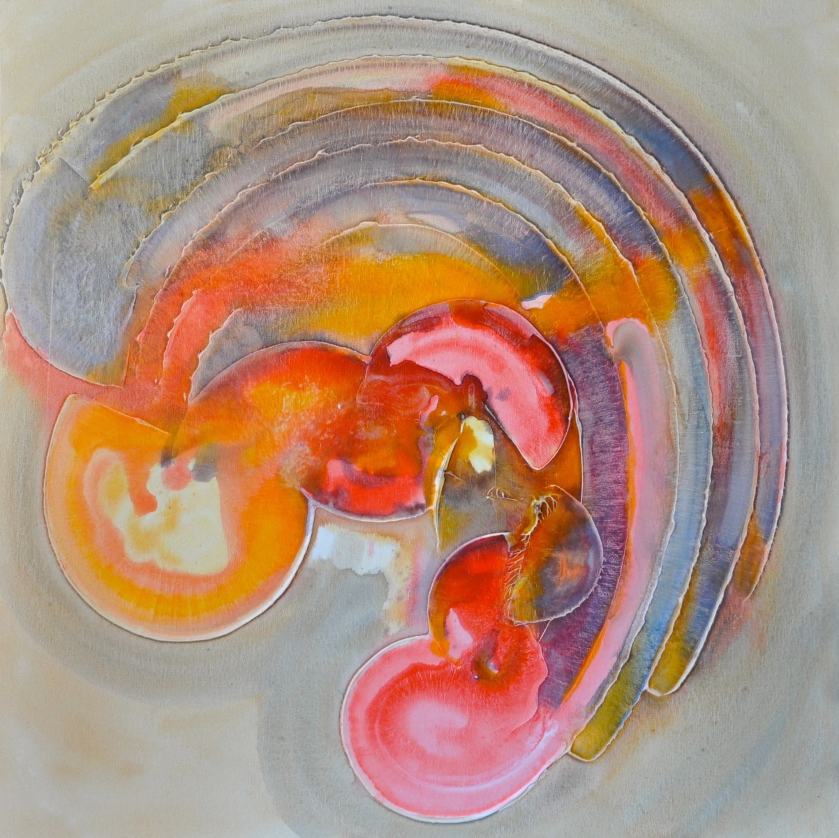 Abstraction 165, de Thierry Deliveyne The Art Cycle