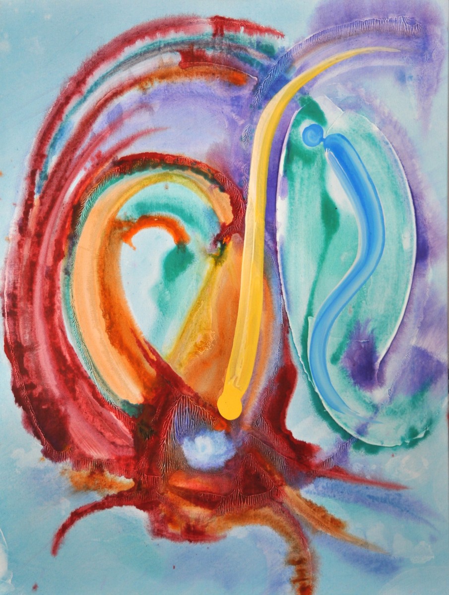 Abstraction 361, de Thierry Deliveyne The Art Cycle