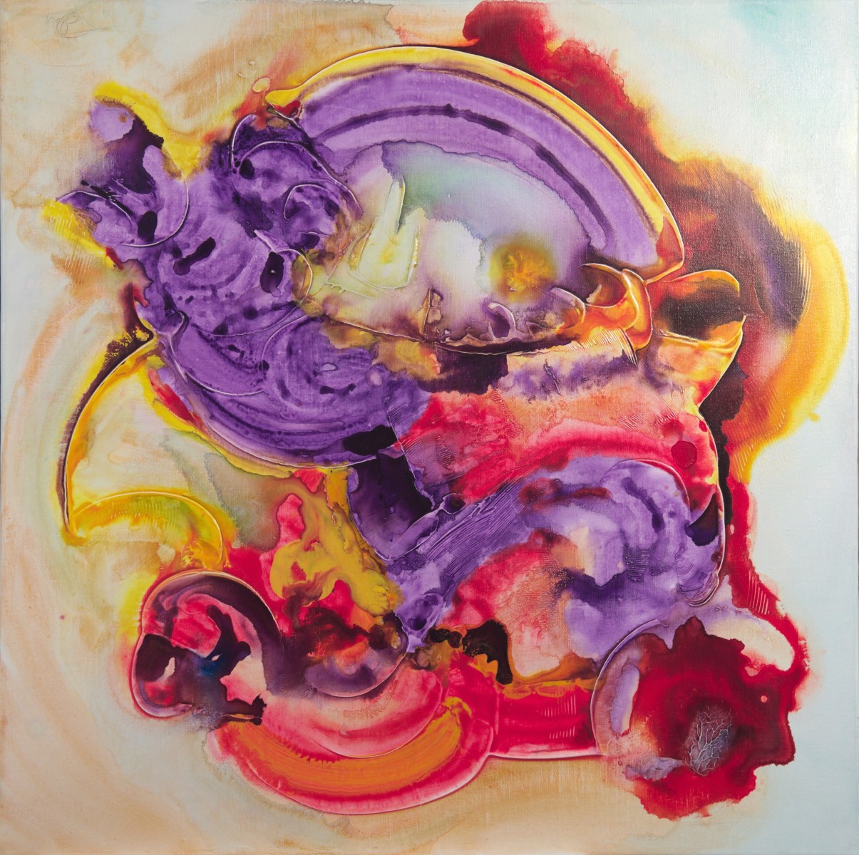 Abstraction 669, de Thierry Deliveyne The Art Cycle