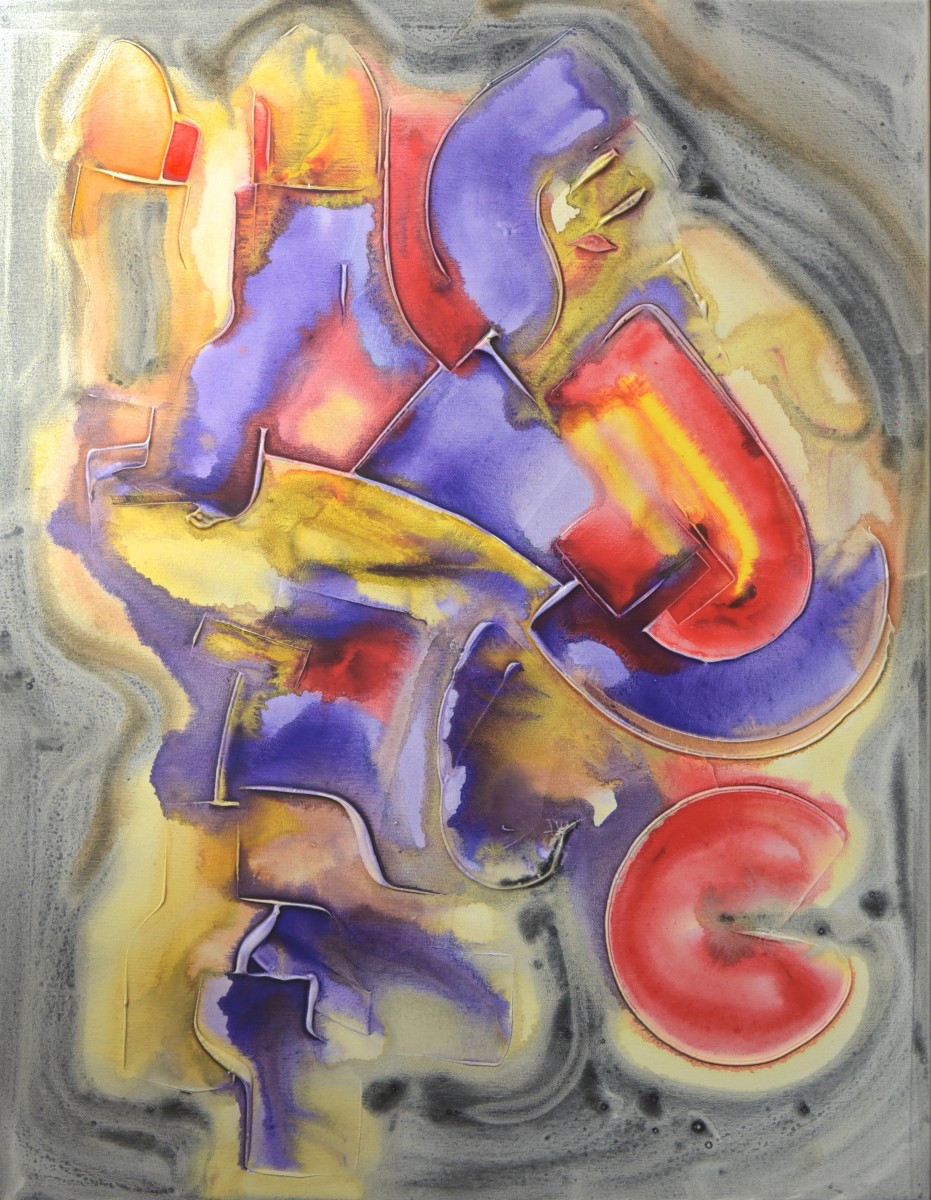 Abstraction 93, de Thierry Deliveyne The Art Cycle