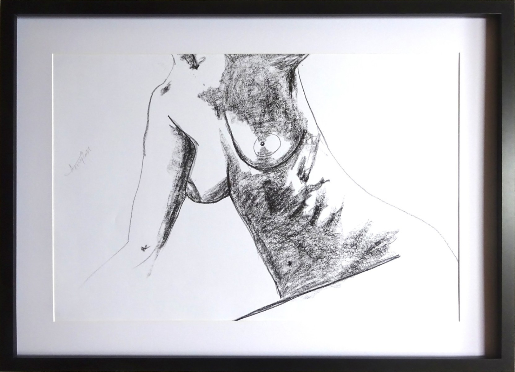 Buste féminin nu, de Thierry Démure Di Nicola The Art Cycle