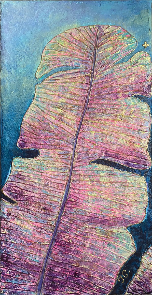 Evening glow on the palm, de Tiphanie Canada The Art Cycle