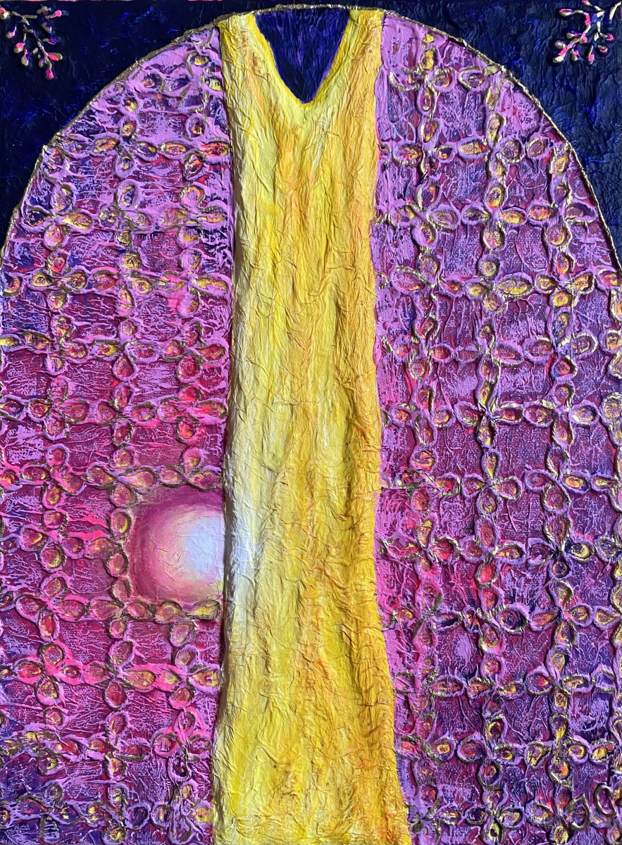 L'arbre jaune immobile, de Tiphanie Canada The Art Cycle