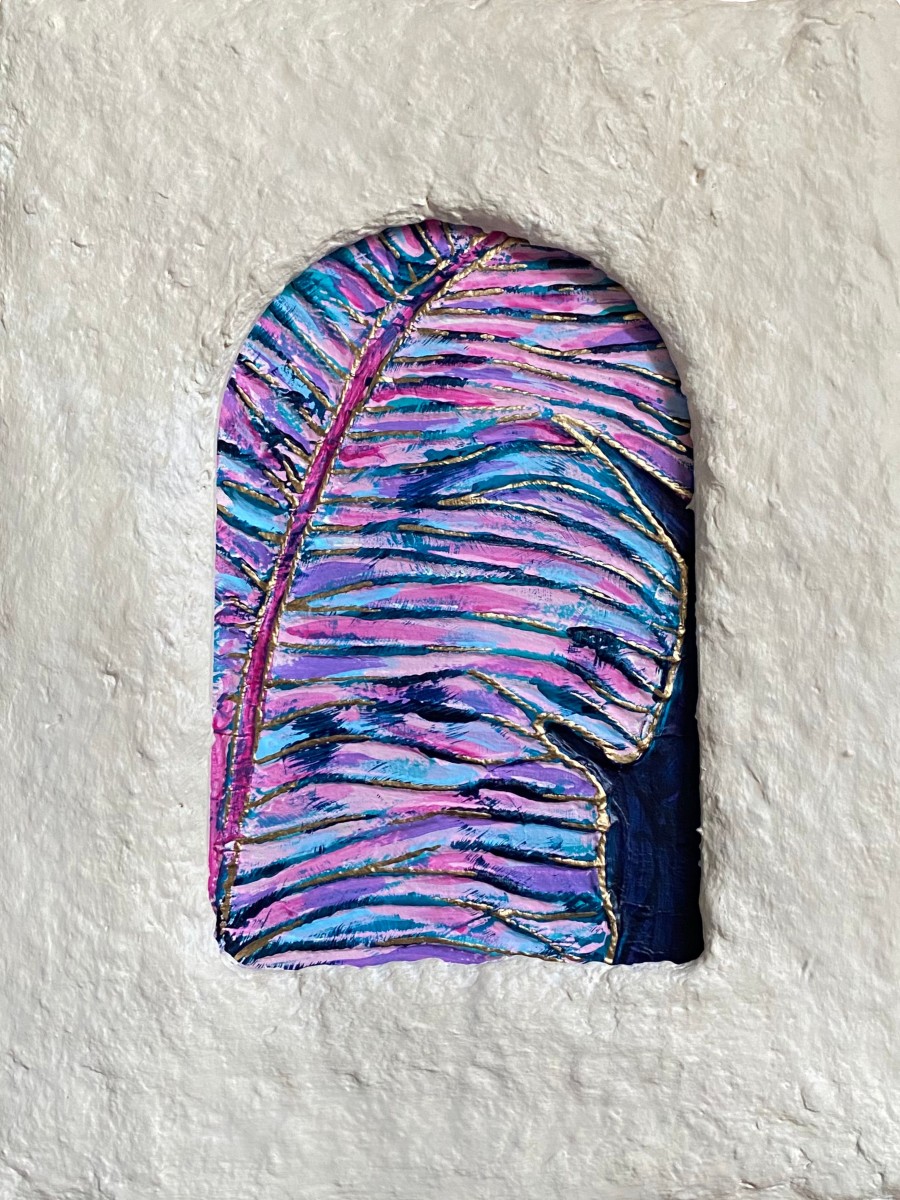 Palm in the arch 1, de Tiphanie Canada The Art Cycle