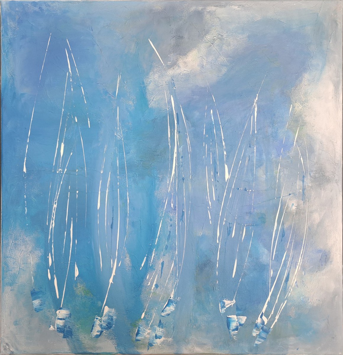 Bleu comme le ciel, de Valérie Darolt The Art Cycle
