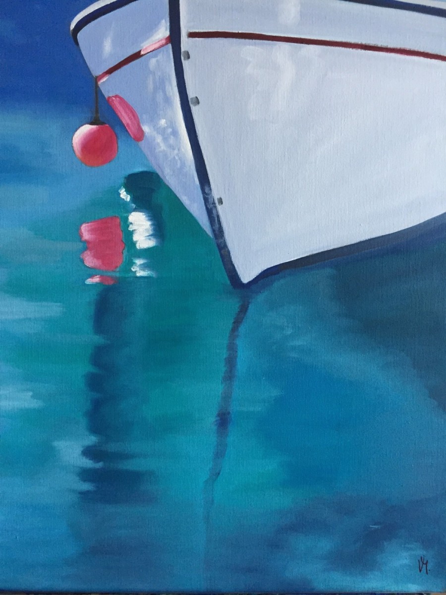 Le flotteur rouge, de Vemiko The Art Cycle