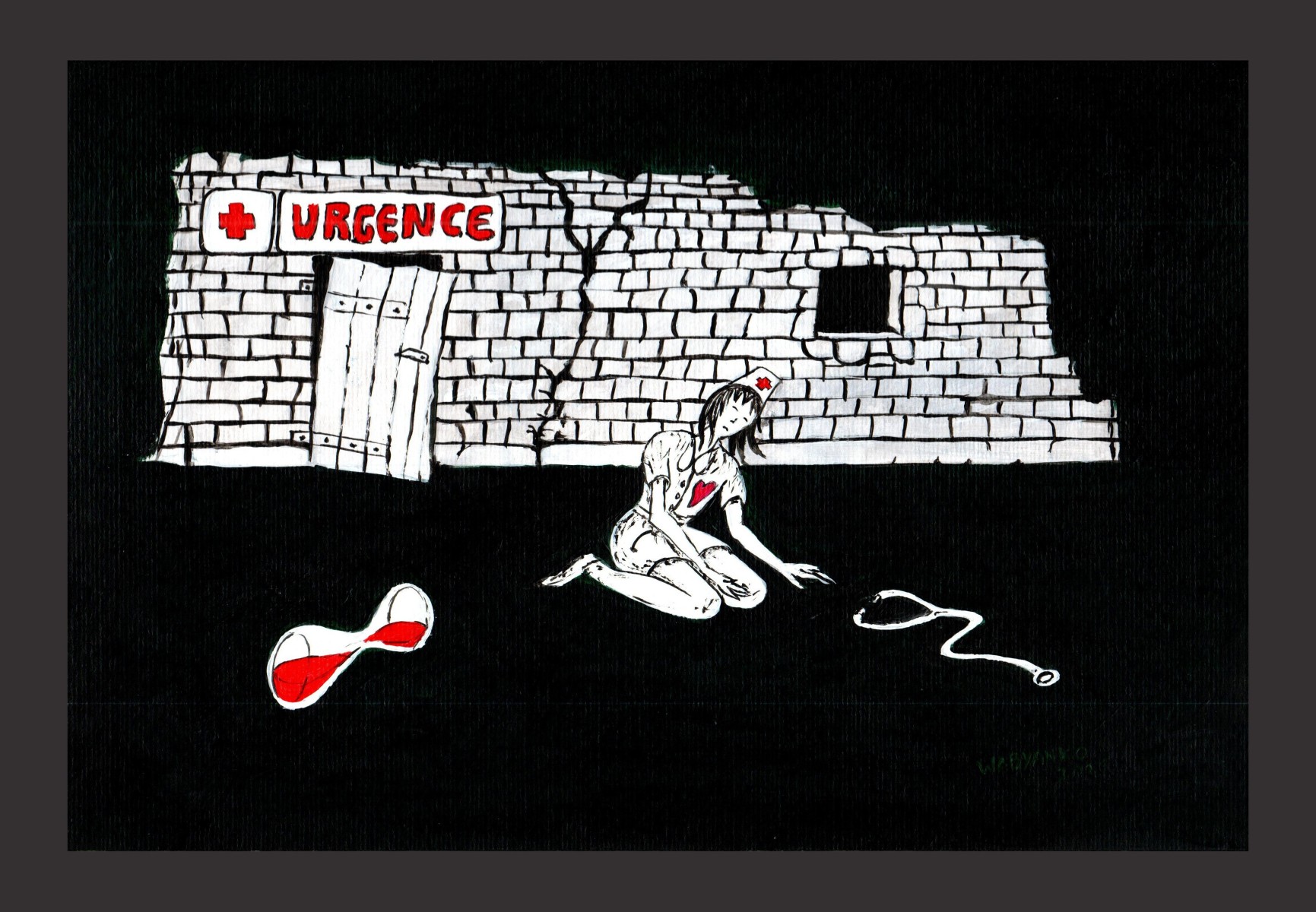 Douleur en urgence, de Wabyanko The Art Cycle
