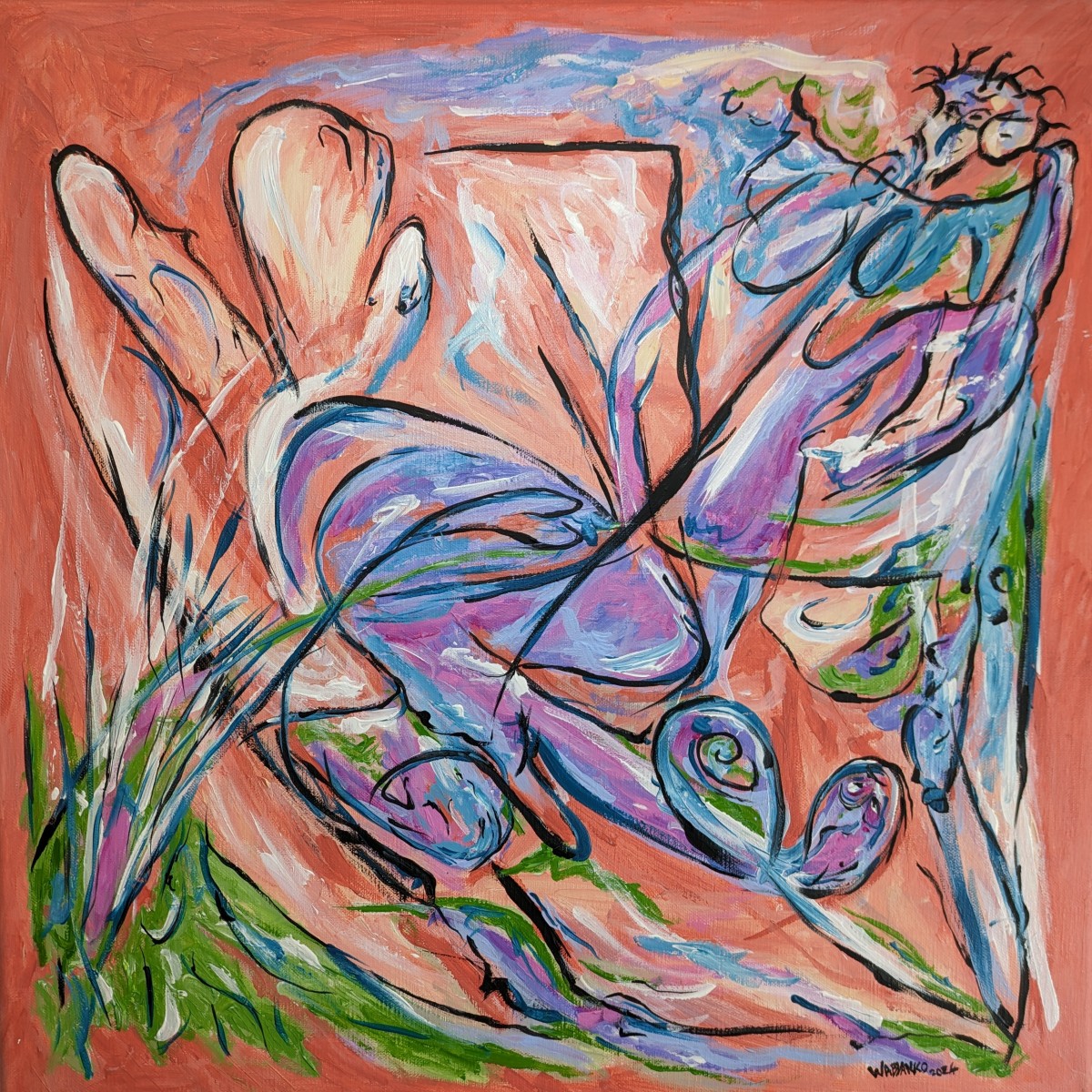 Human Nature, de Wabyanko The Art Cycle