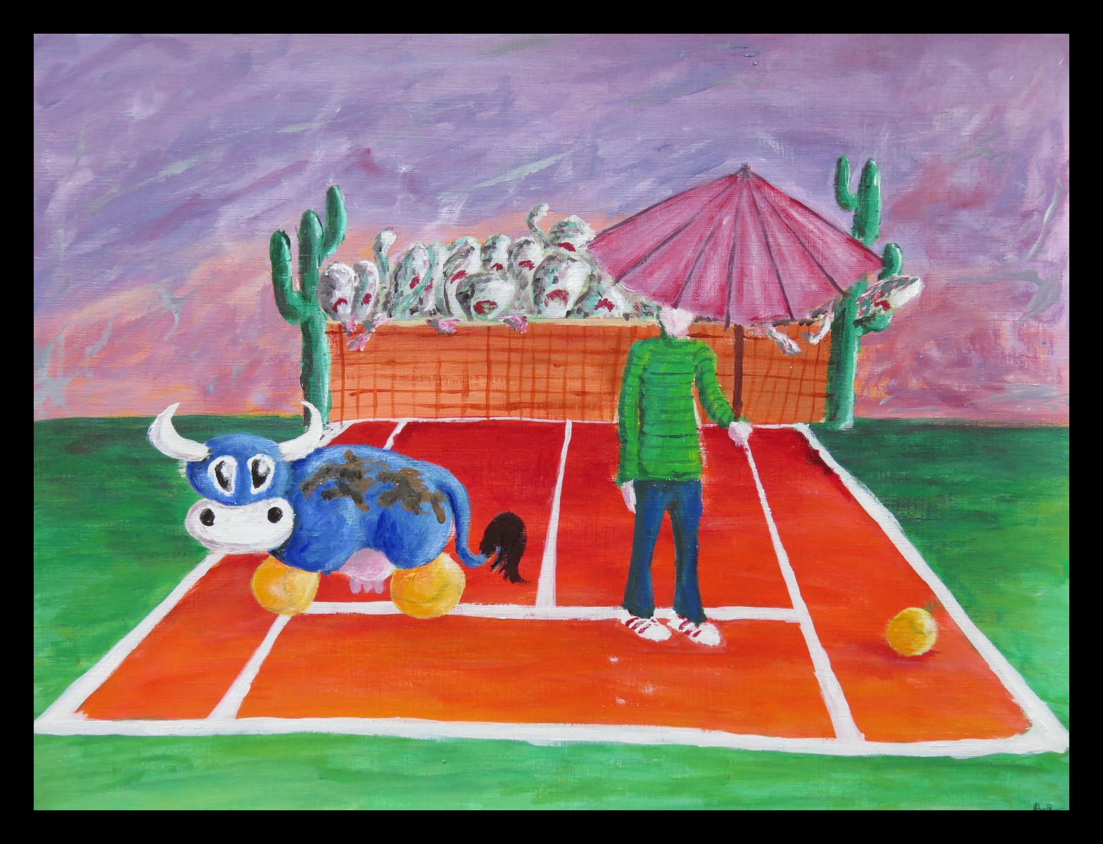 wabyanko jouerautennisavecunevache theartcycle photo_principale 92761828.jpeg The Art Cycle