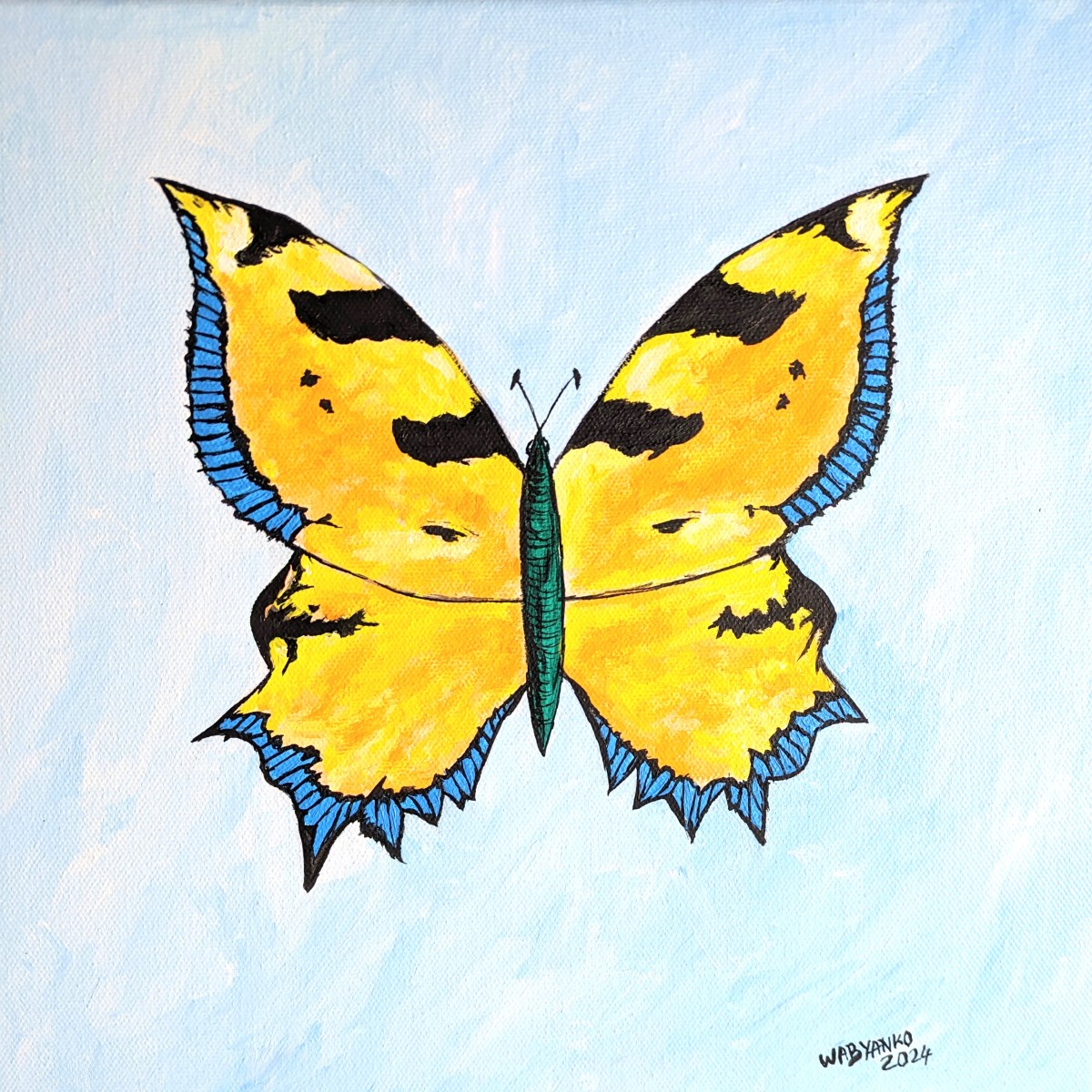 Papillon petite tortue, de Wabyanko The Art Cycle
